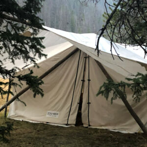 Wall Tent For Backcountry Hunting Accommodations