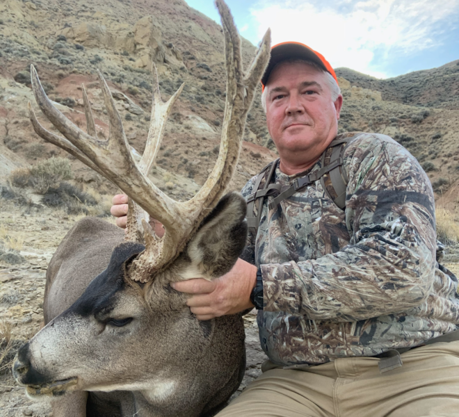 Mule Deer Buck Hunting NW Wyoming